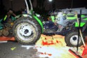 VU Krad Klein Traktor Koeln Hahnwald Bonner Landstr Unter den Birken P078